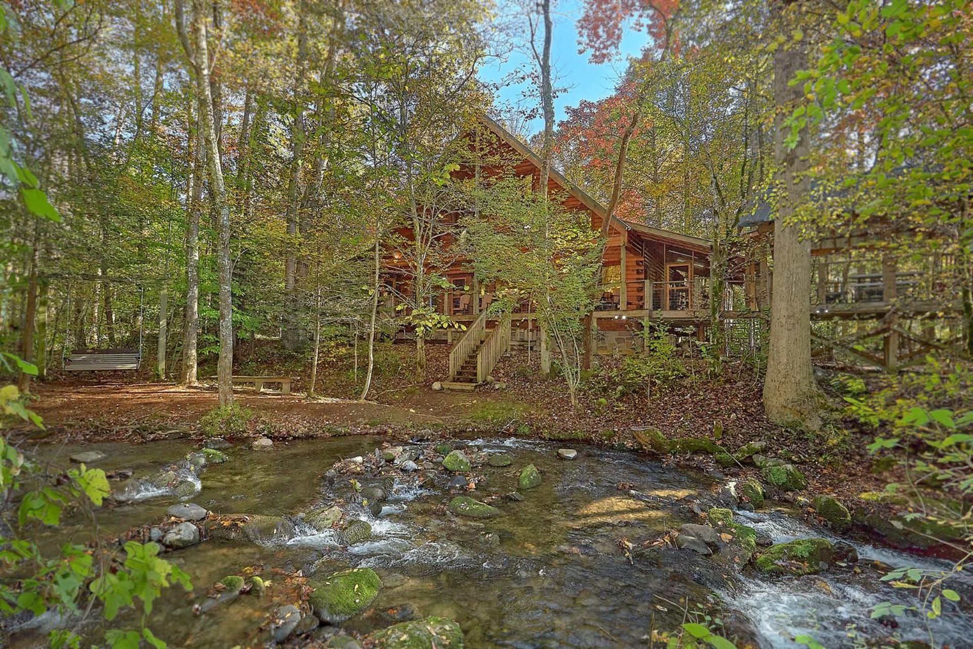 Creeksong Holiday Home Gatlinburg Exteriör bild